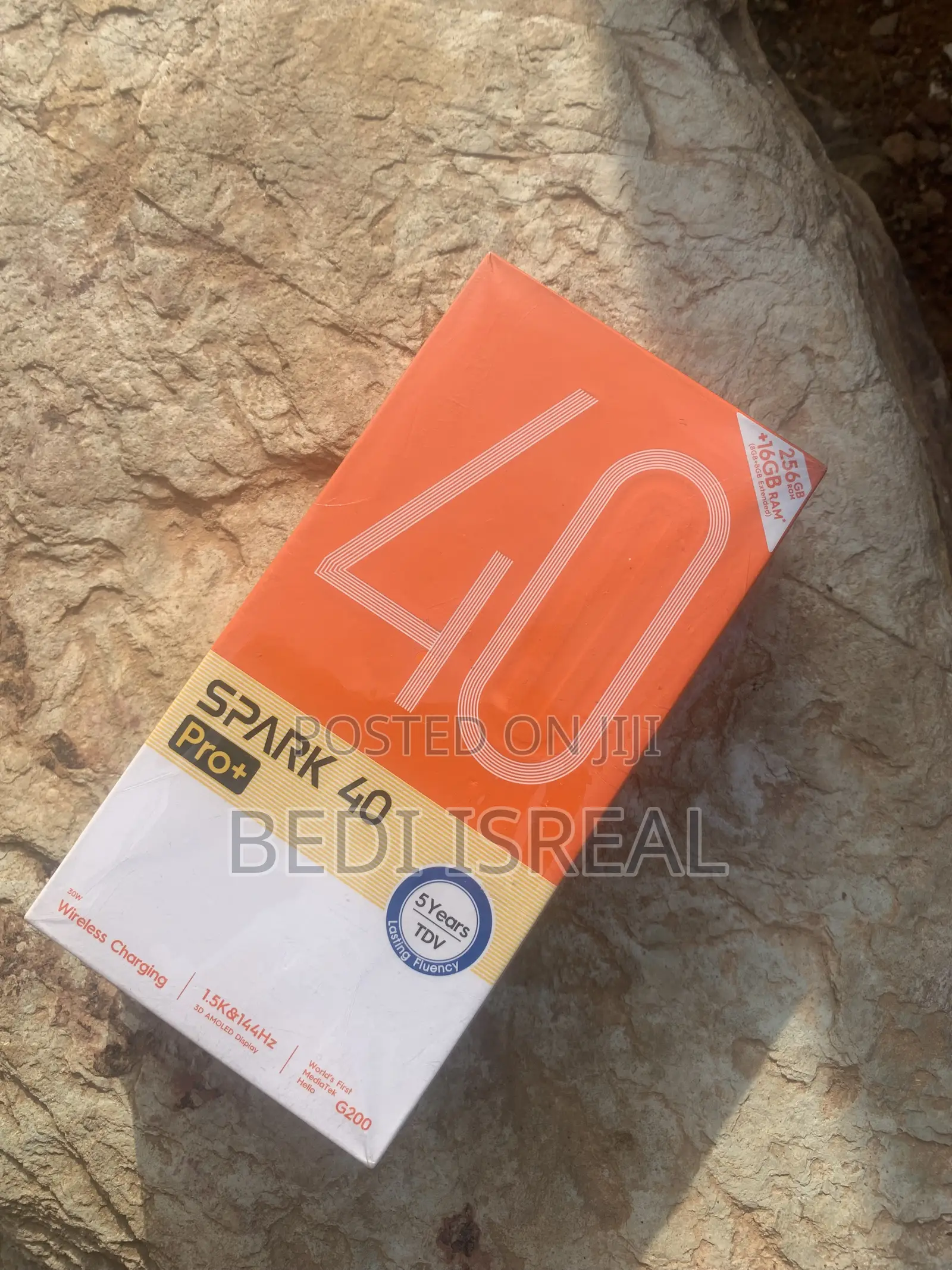 New Tecno Spark 40 Pro+ 256 GB Black