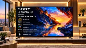 QD Oled Sony Bravia 8 Ii(2025 Model)65-Inch Sony Bravia Xr80m2