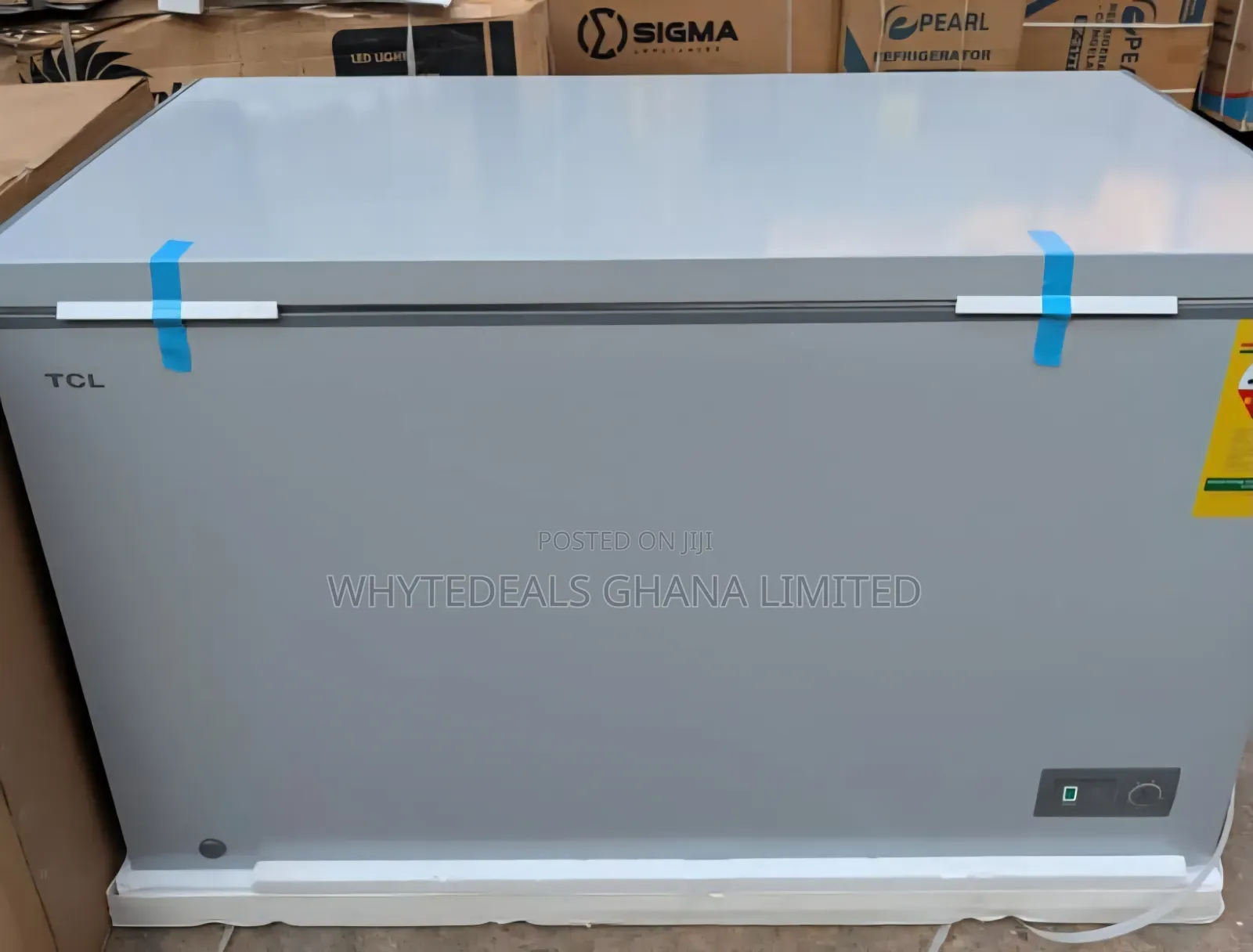 TCL Chest Freezer| 380-L| Frost Free| Energy Saving| Lock|key|warranty