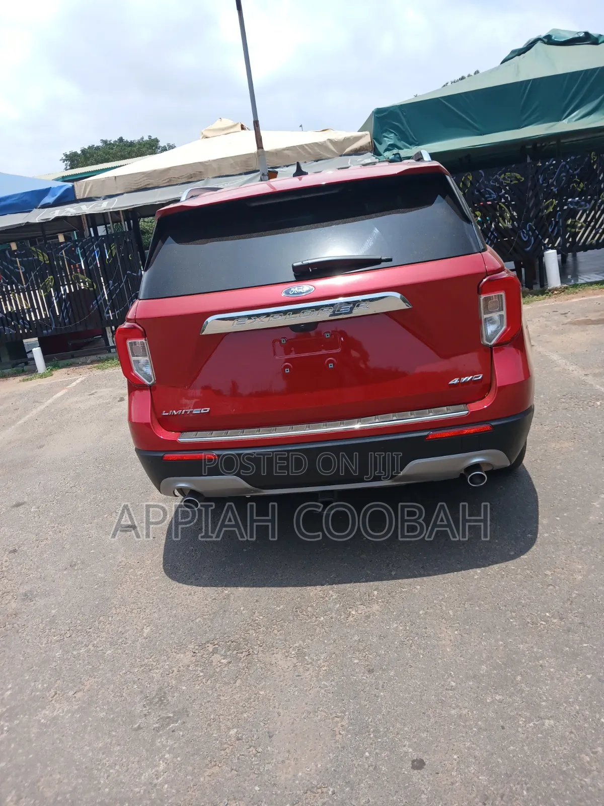 Ford Explorer Limited 2021 Red