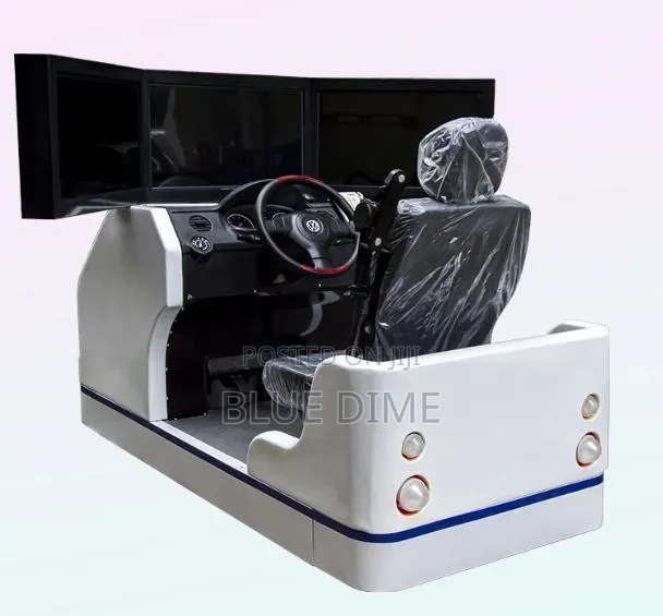 Car Driving Simulator 3pc 27" Screen View Driving School Auto + Manual