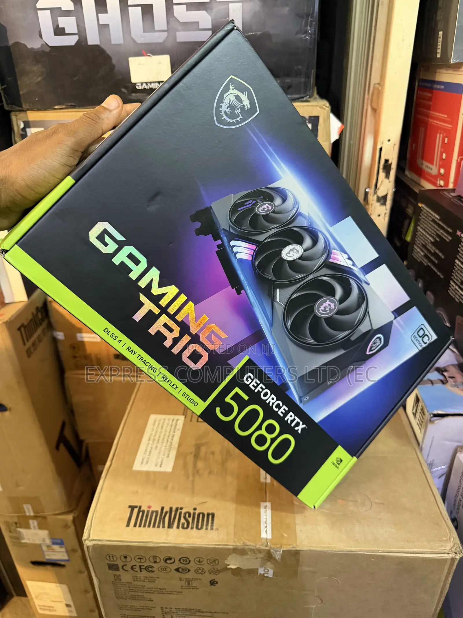 MSI GeForce RTX 5080 16GB Gaming Trio OC Graphics Card -GDDR7 Gaming
