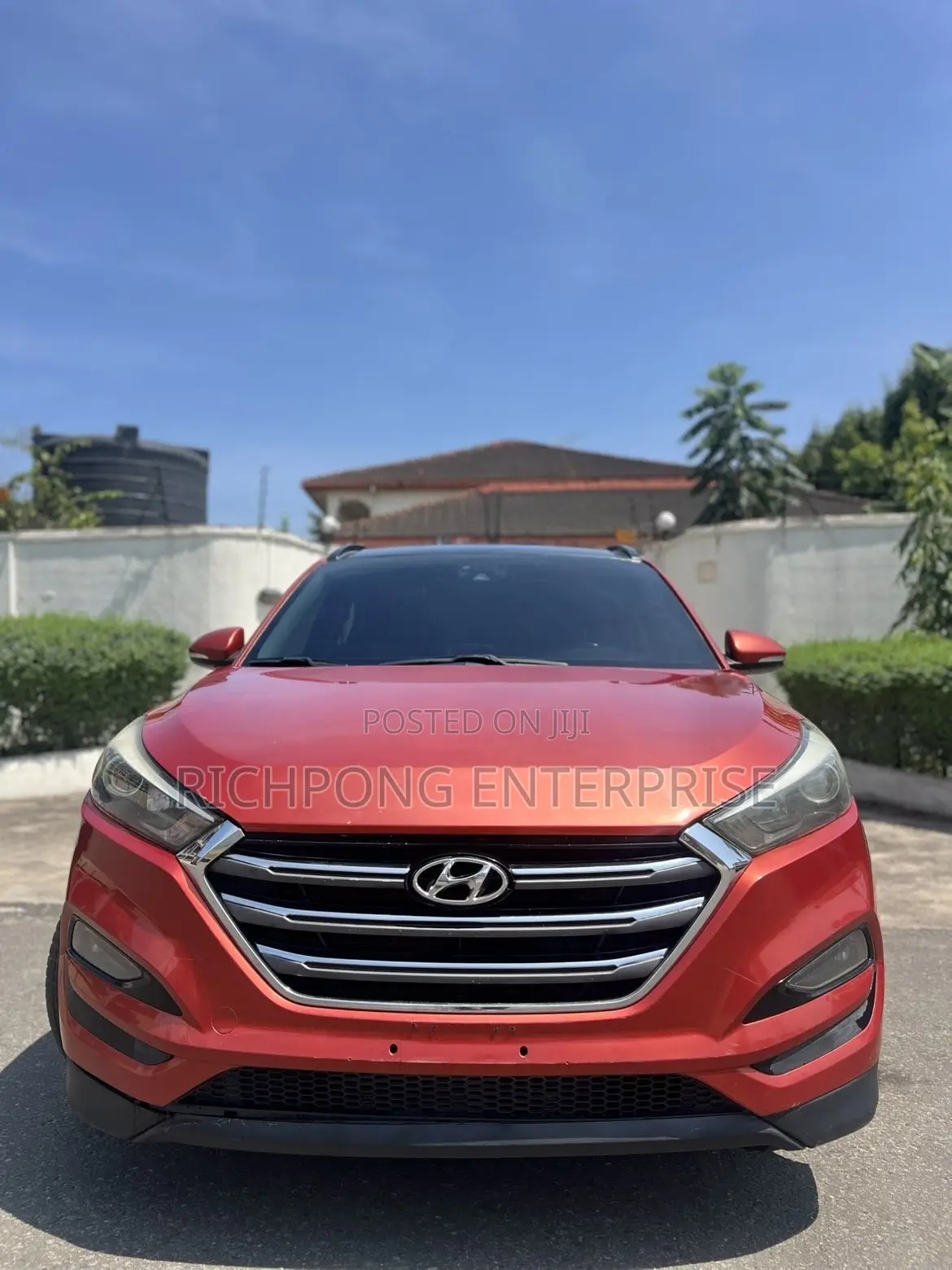 Hyundai Tucson Limited AWD 2016 Orange