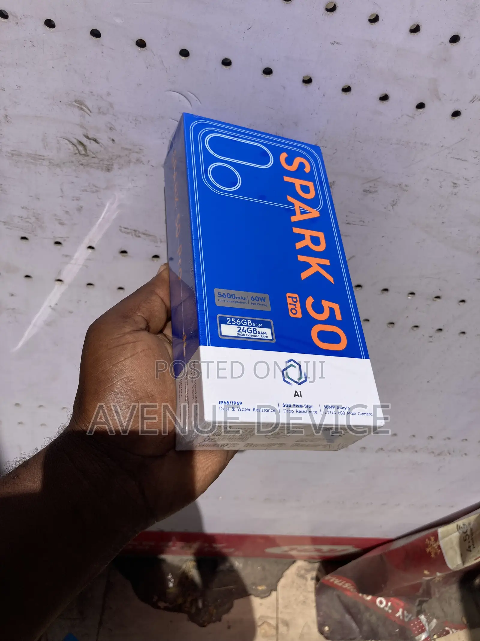 New Tecno Camon 50 Pro 256 GB Black