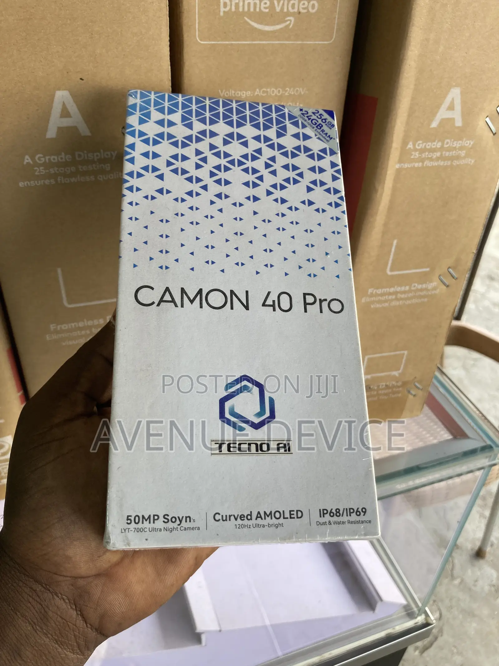 New Tecno Camon 40 Pro 5G 256 GB Gray