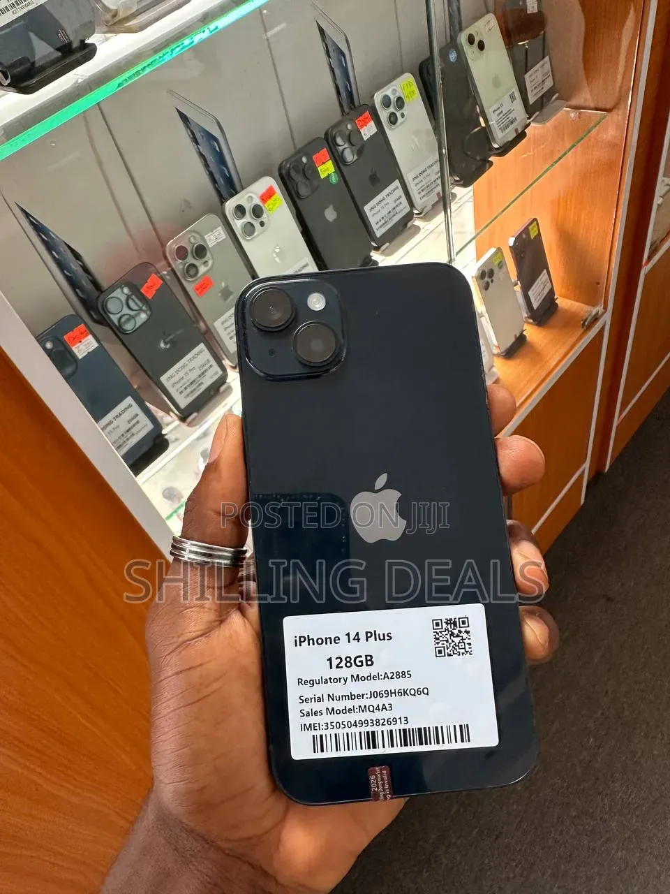 New Apple iPhone 14 Plus 128 GB Black