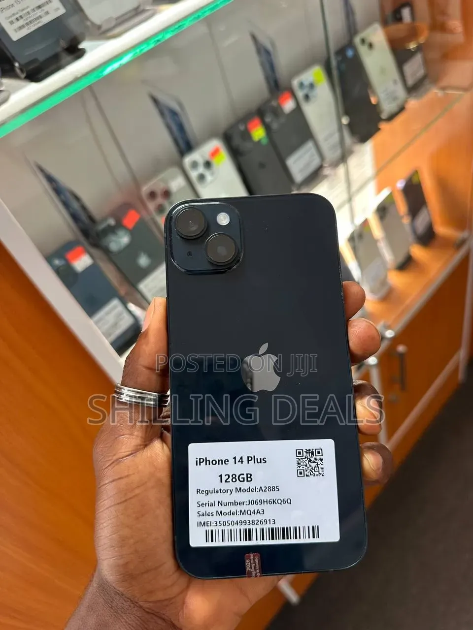 New Apple iPhone 14 Plus 128 GB Black