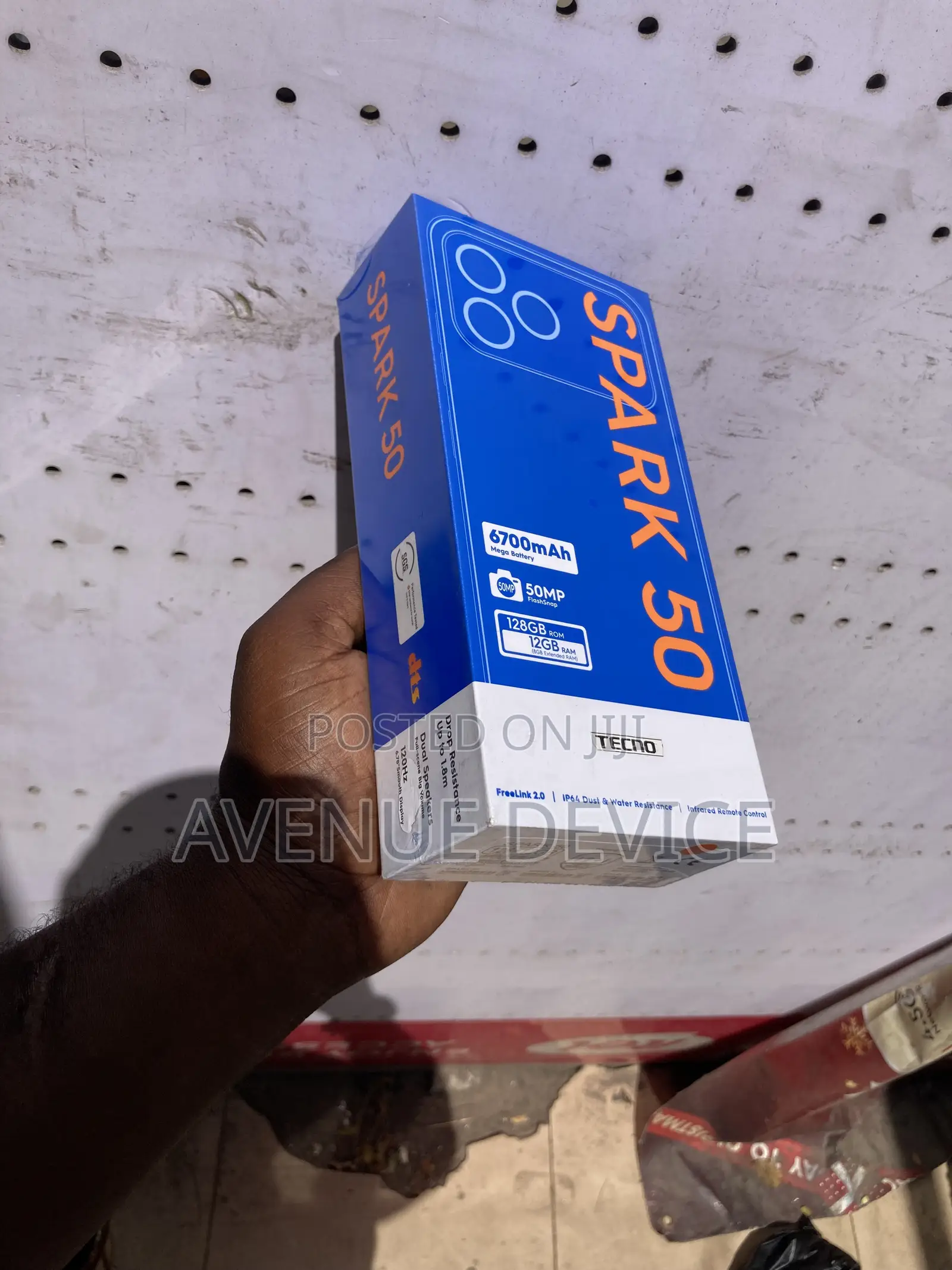 New Tecno Spark 50 128 GB Black