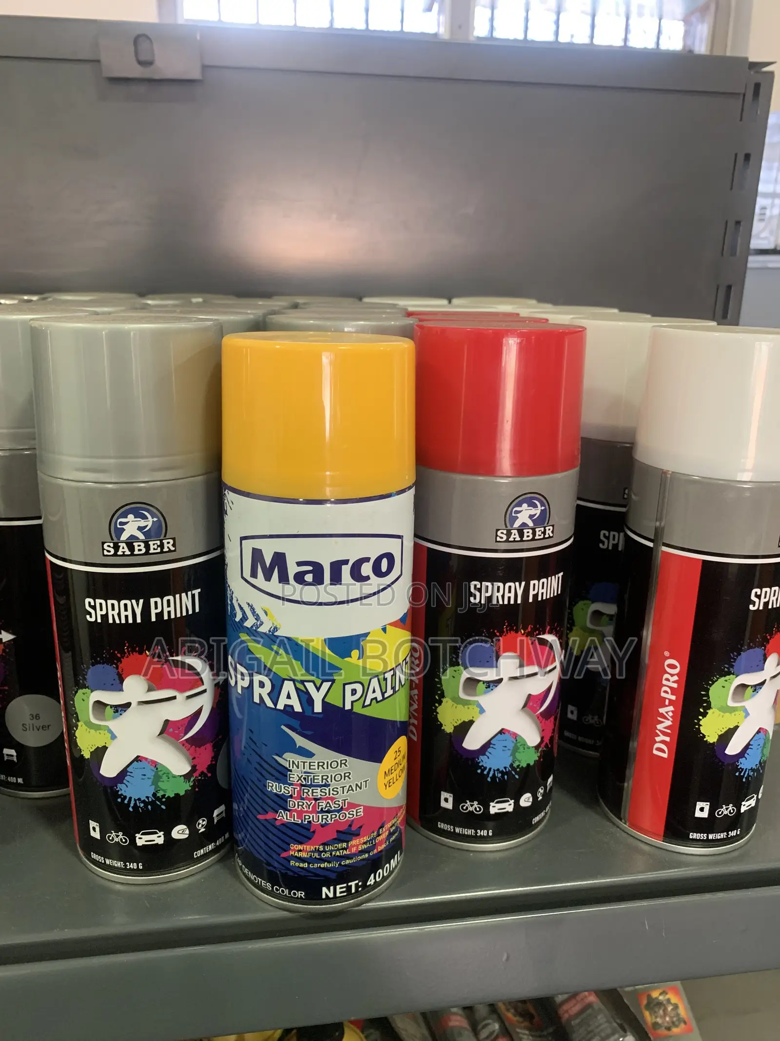 Spray Paint Aerosol Coating