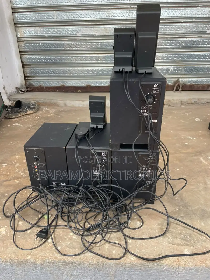 Logitech X-240 2.1 Channel Speaker System for CPU With Subwoofer