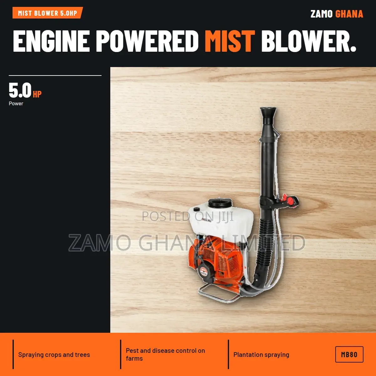Mist Blower 5.0Hp - MB80