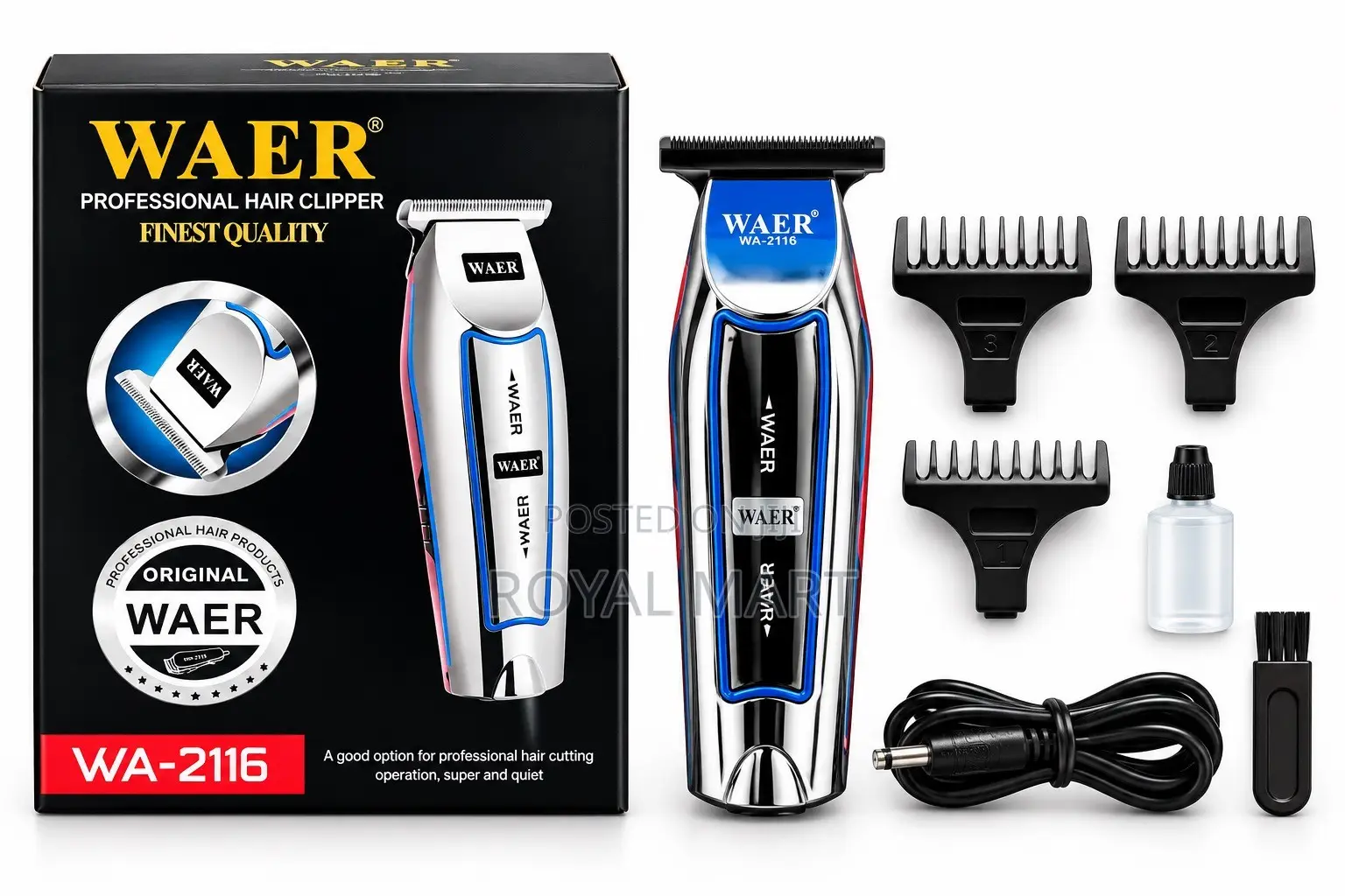 WAER WA-2116 Professional Hair Clipper