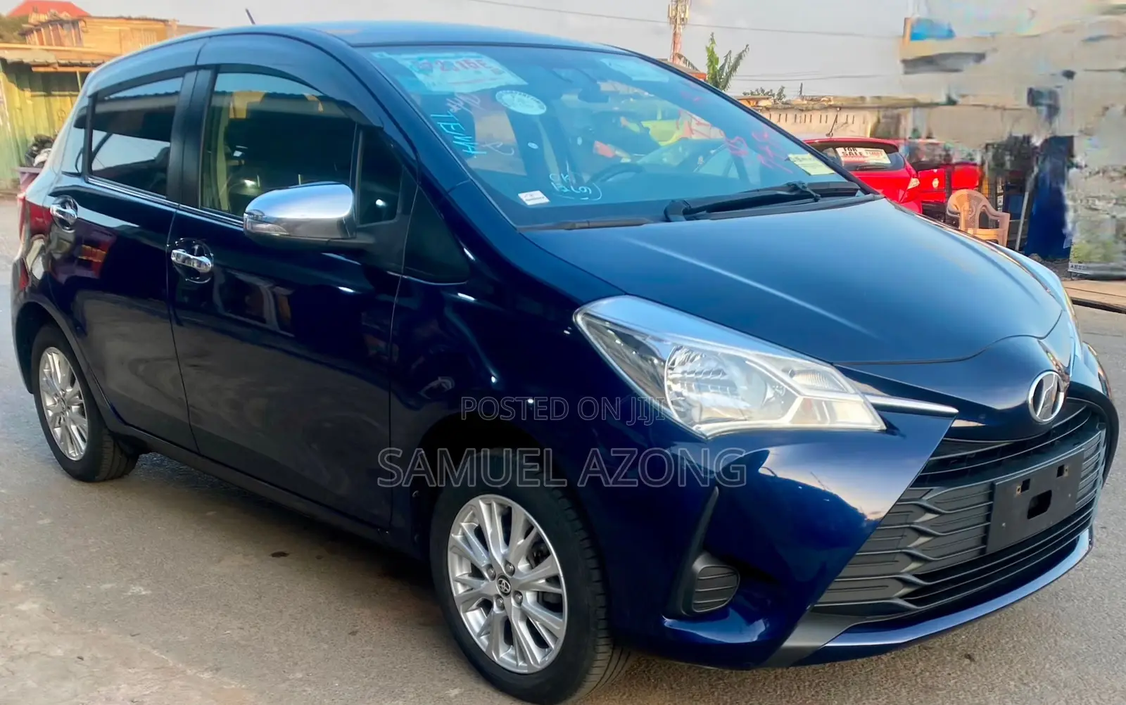 Toyota Vitz 1.3 AWD 3dr 2017 Blue