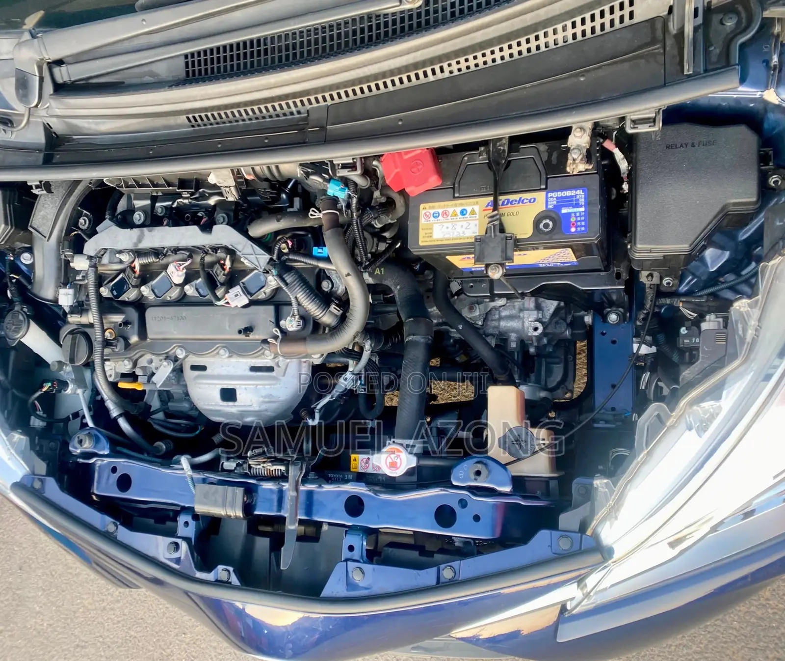 Toyota Vitz 1.3 AWD 3dr 2017 Blue