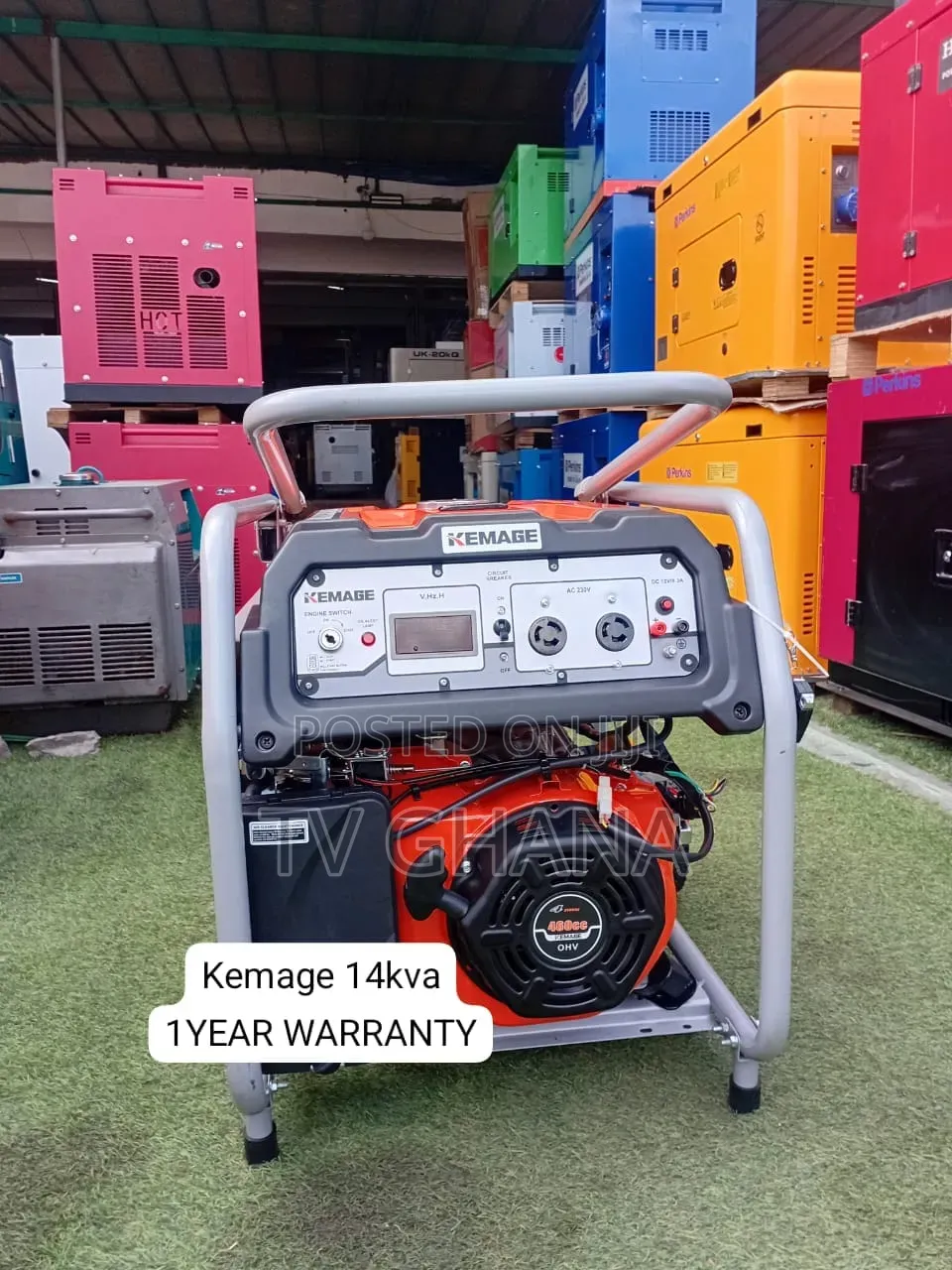 Kemage 14KVA Remote Control Genset – Massive Power, Superior 14kva