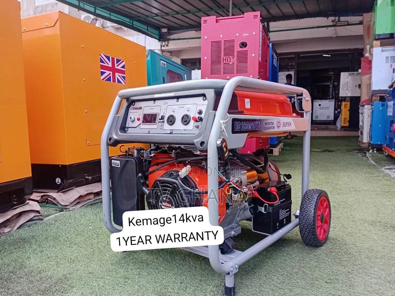 Kemage 14KVA Remote Control Genset – Premium Power for Your Home14kva