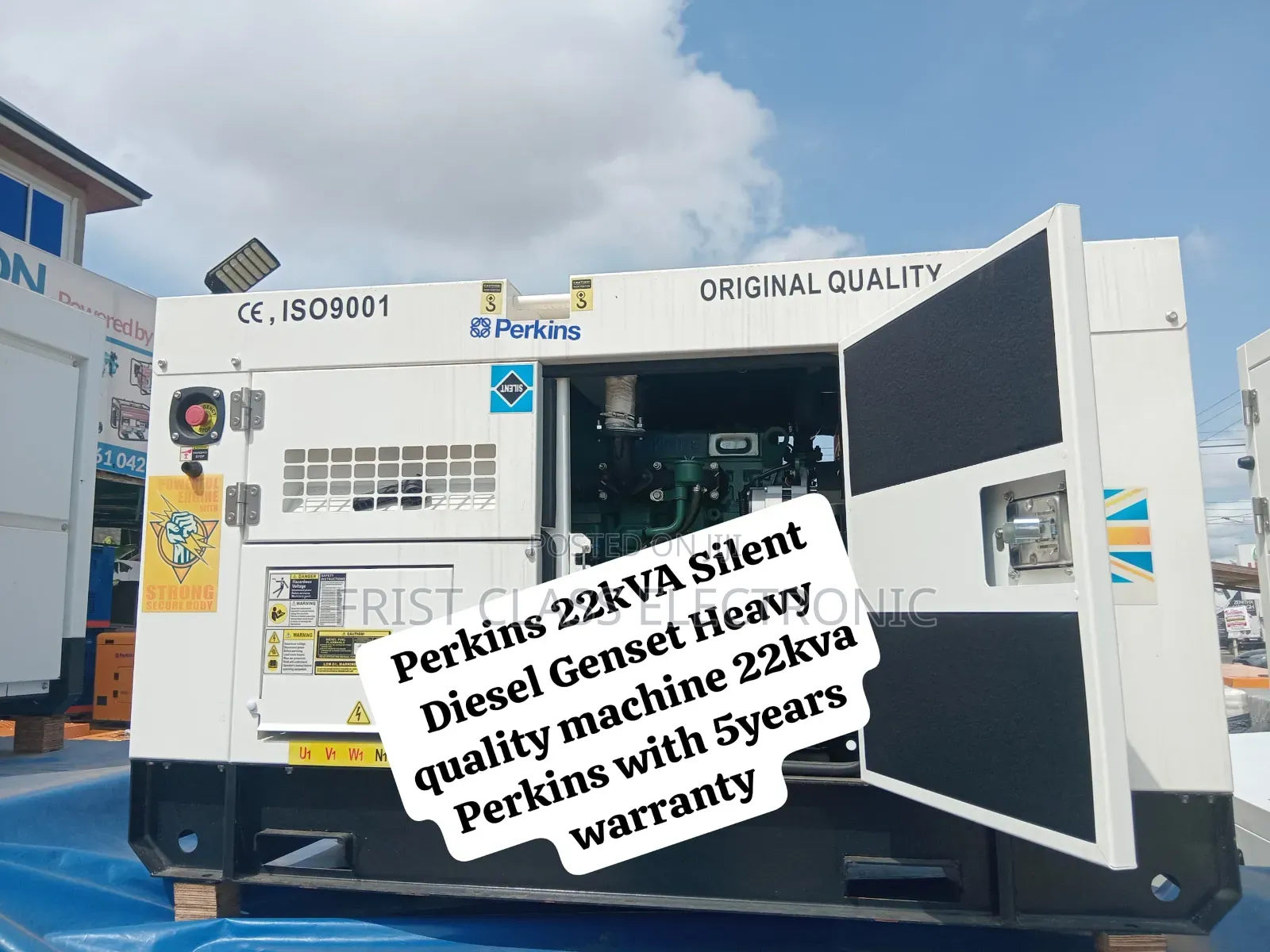 Perkins 22kVA Diesel Generator Premium Quality Dependable Power Supply
