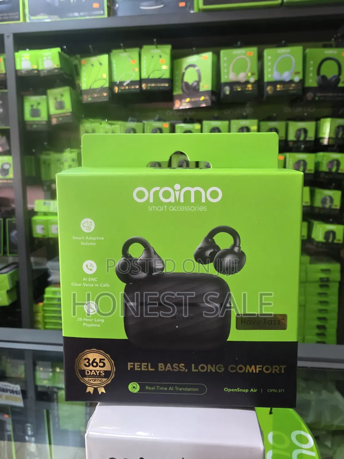 Oraimo OpenSnap Air Open-Ear True Wireless Earbuds