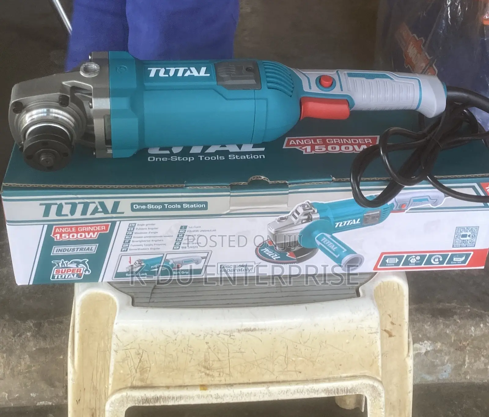 Total Angle Grinder 1500w 5”