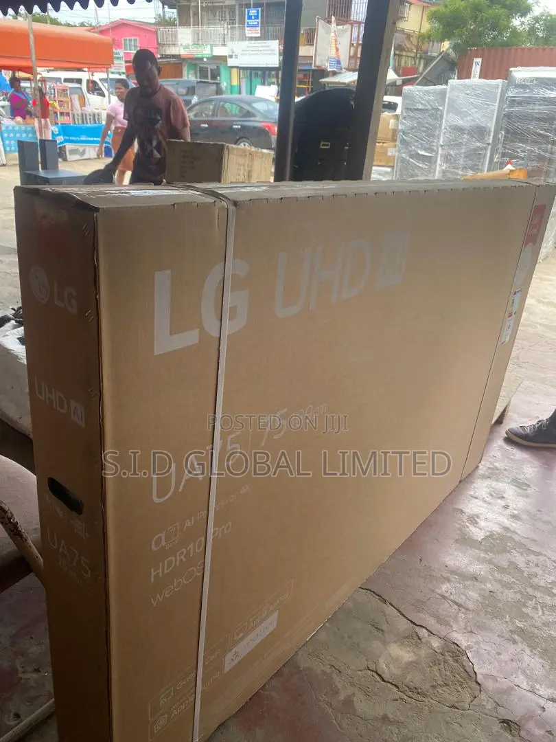 Smart LG 75 Inch Ai TV Original