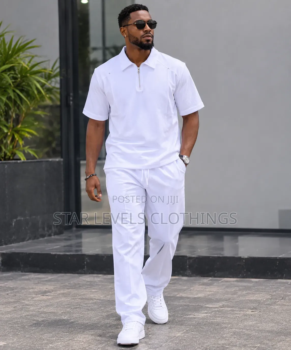 Plain White Classic Kaftans for Men Available in All Sizes
