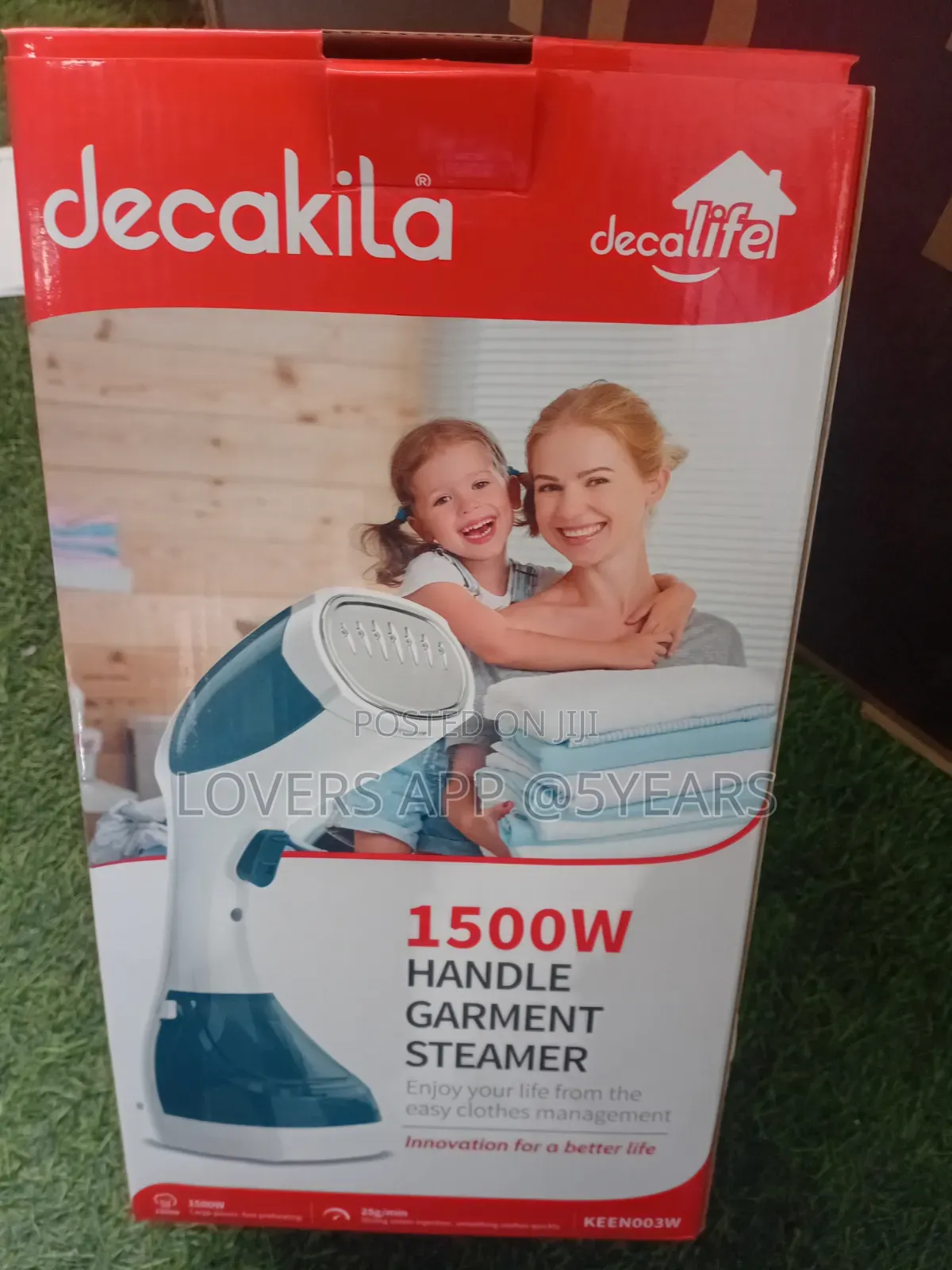 Portable Garment Steamer – Quick & Easy Wrinkle Removal