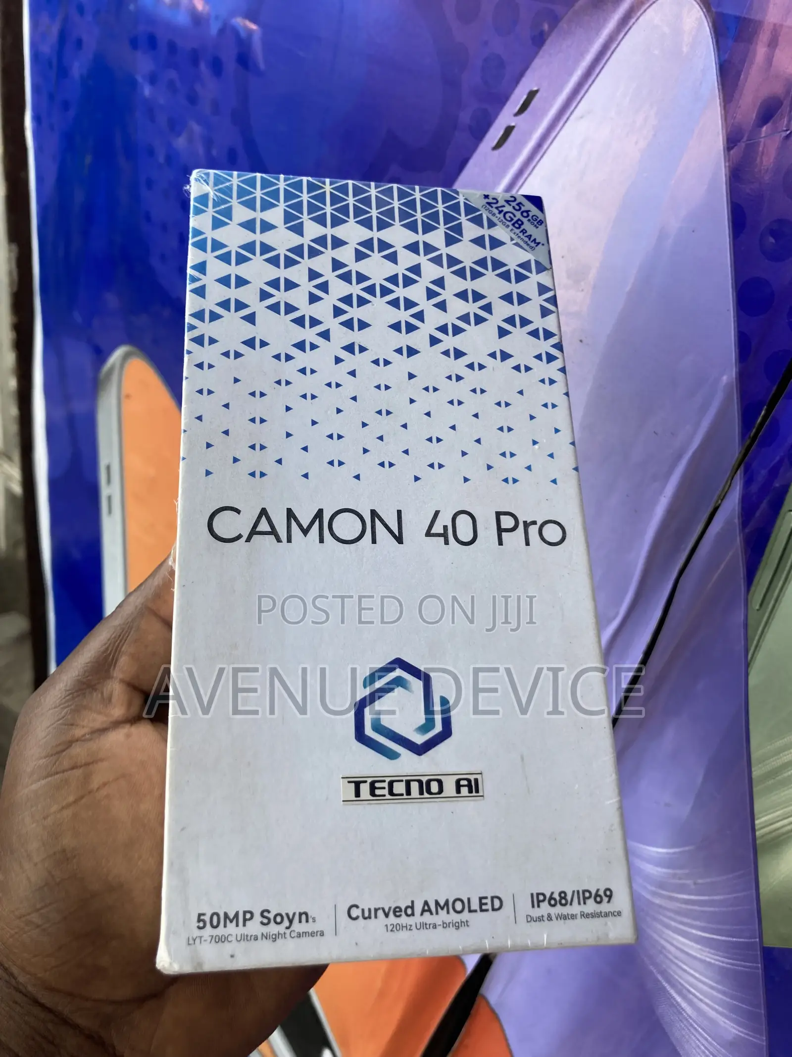 New Tecno Camon 40 Pro 5G 256 GB White