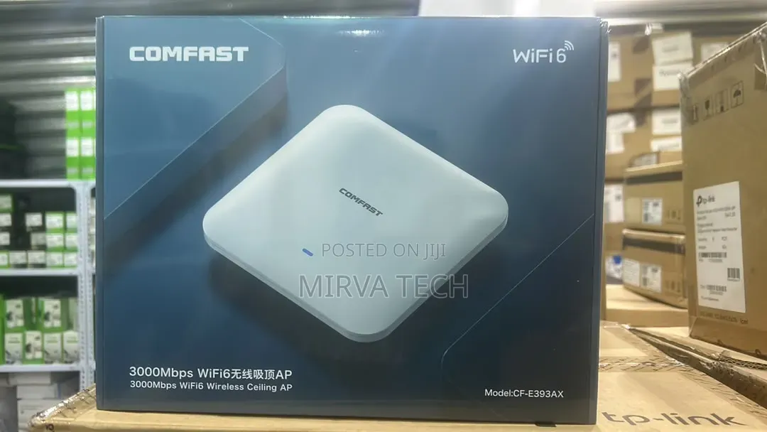 WiFi 6 Wireless Ceiling Access Point 3000Mbps