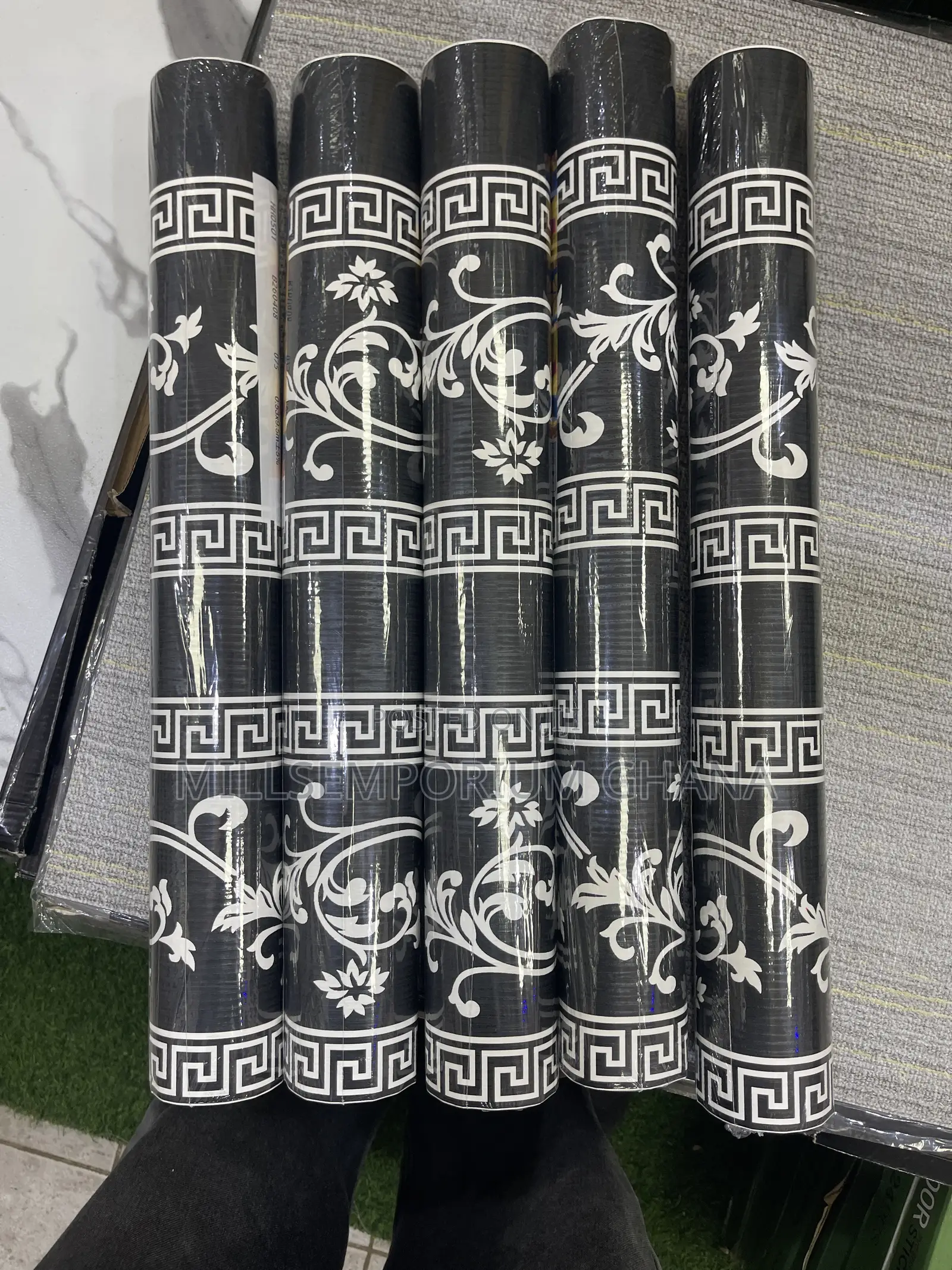 Modern Black White 3d Geometricwallpaper – Instant Luxury Upgrade
