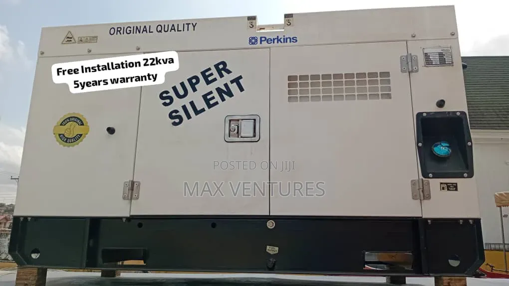 Perkins Diesel 22kVA Generator With 5 Years Warranty