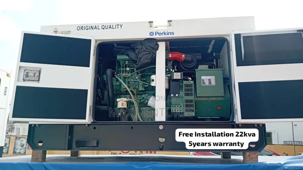 Perkins 22kVA Industrial Diesel Generator for Sale