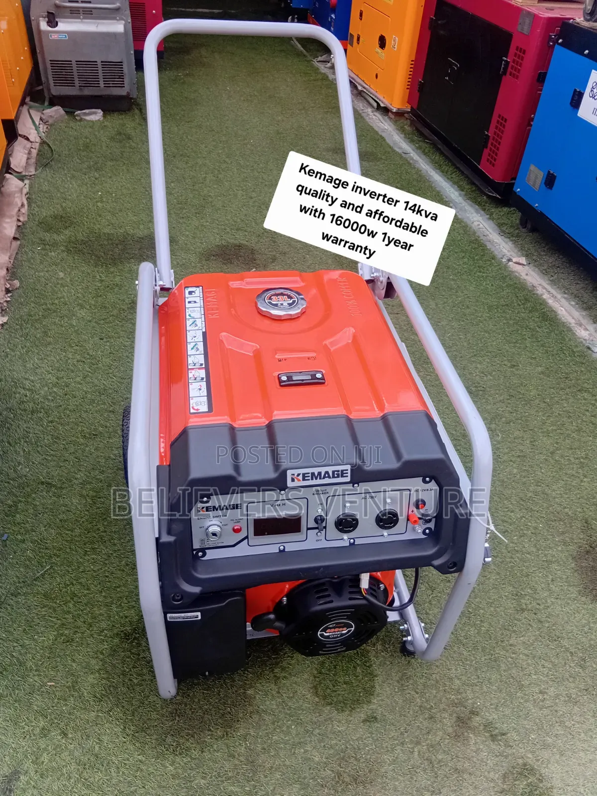 Kemage 14KVA Generator –Reliable Petrol Power Generator for Every Need