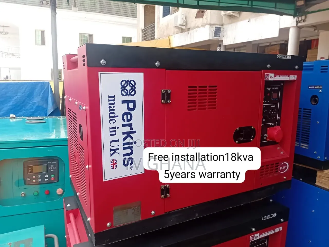Perkins 18kVA 3-Phase Diesel Generator – Heavy-Duty Quality 18kva