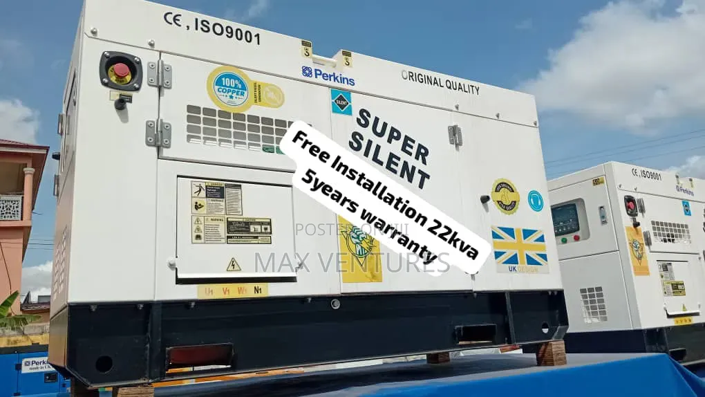 Perkins 22kVA Standby Diesel Power Supply