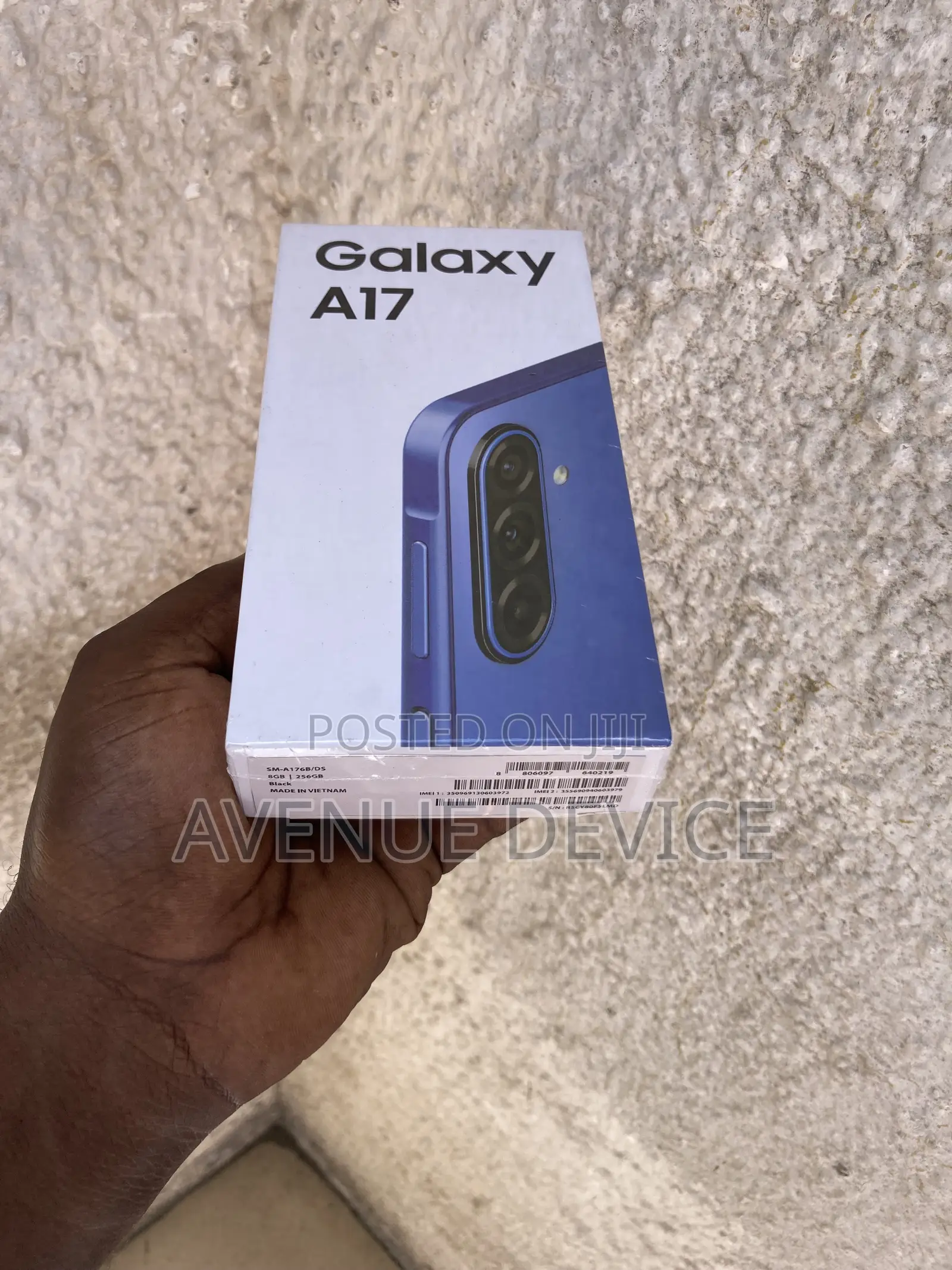 New Samsung Galaxy A17 5G 256 GB Blue