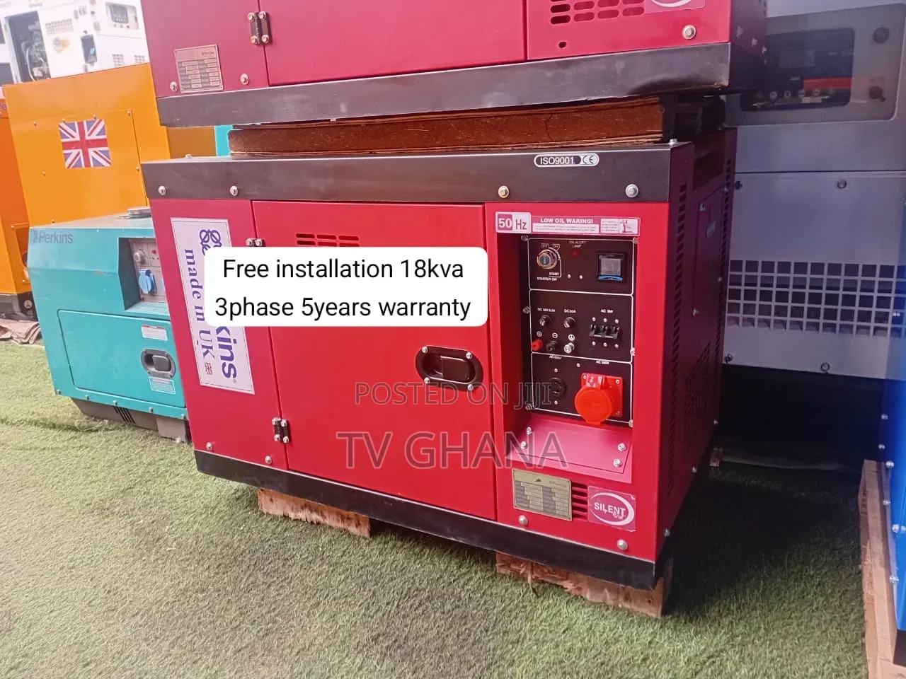 Perkins 18kVA Diesel Generator – Massive Power for Commercial Use18kva