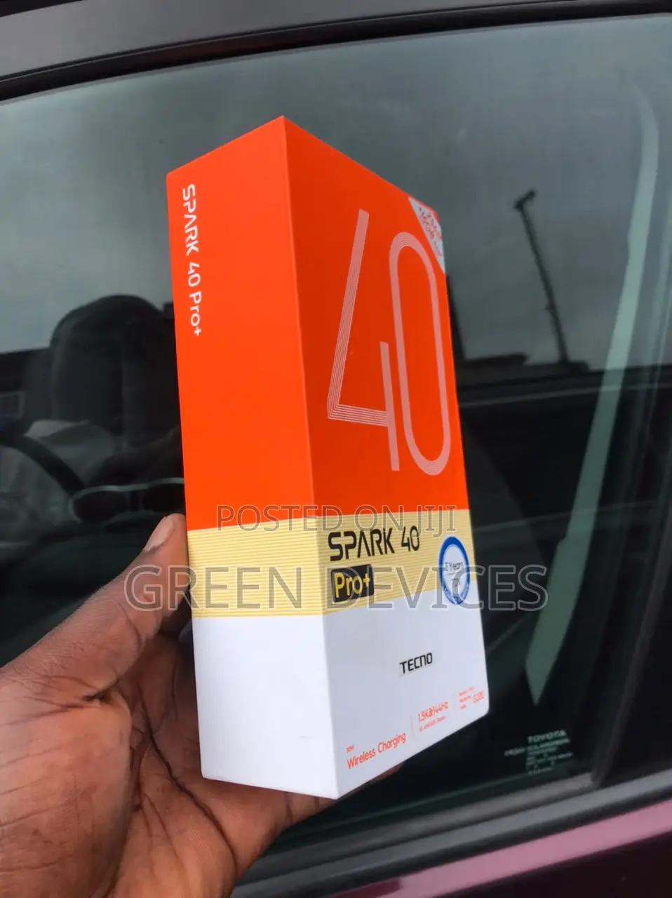 New Tecno Spark 40 Pro+ 256 GB Black