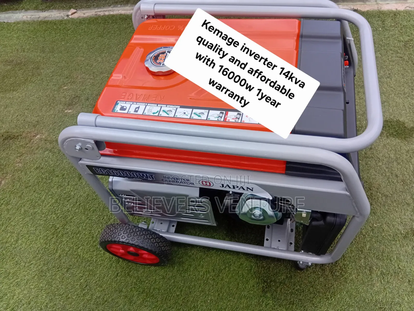 Kemage 14KVA Generator – Strong Petrol Power for Home and Business