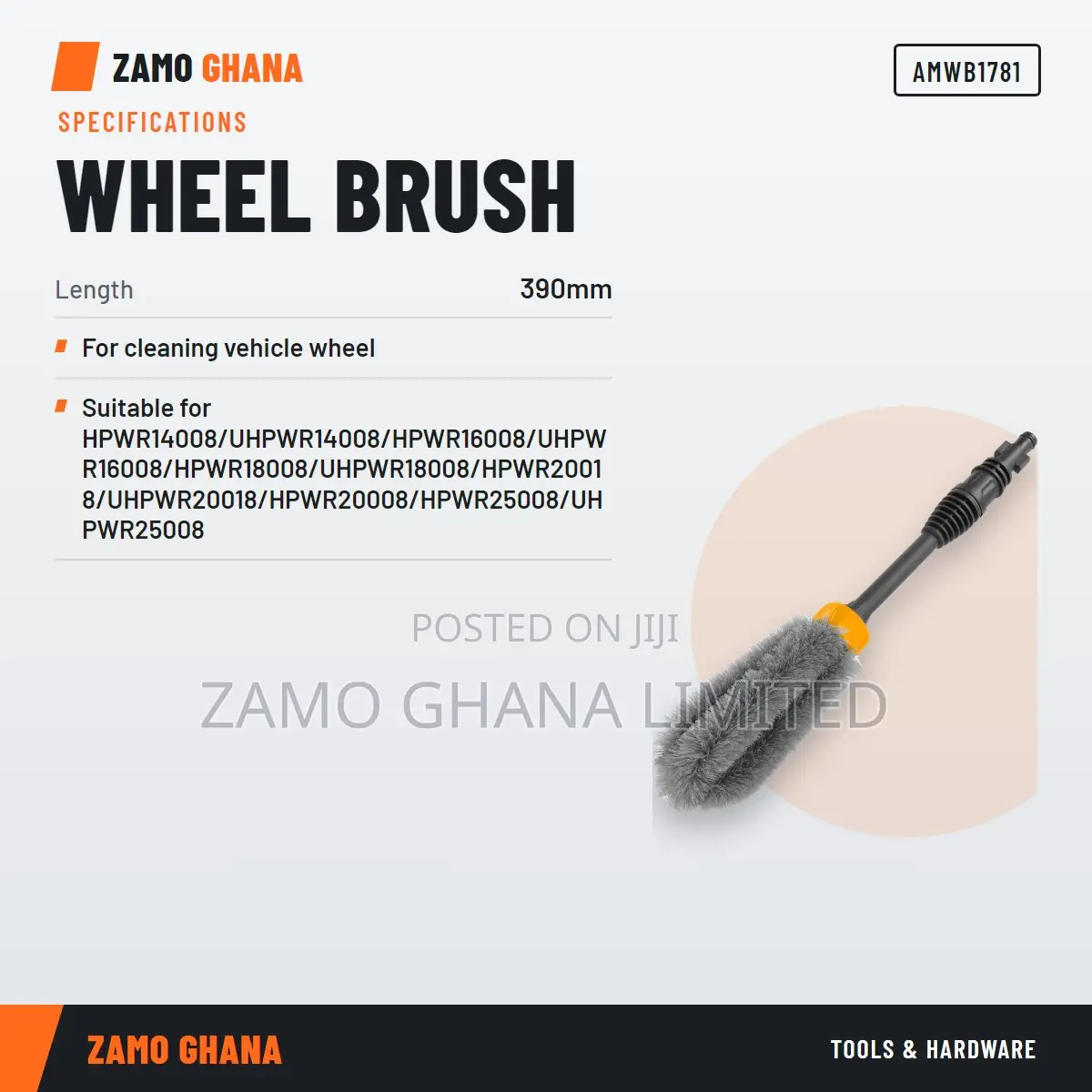 Wheel Brush - Amwb1781
