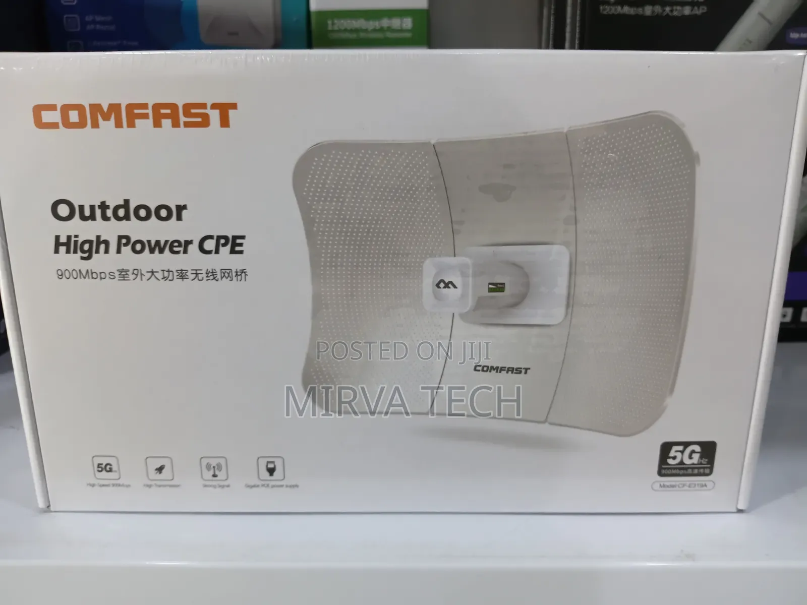 COMFAST Outdoor High Power CPE – 900Mbps Wireless Bridge