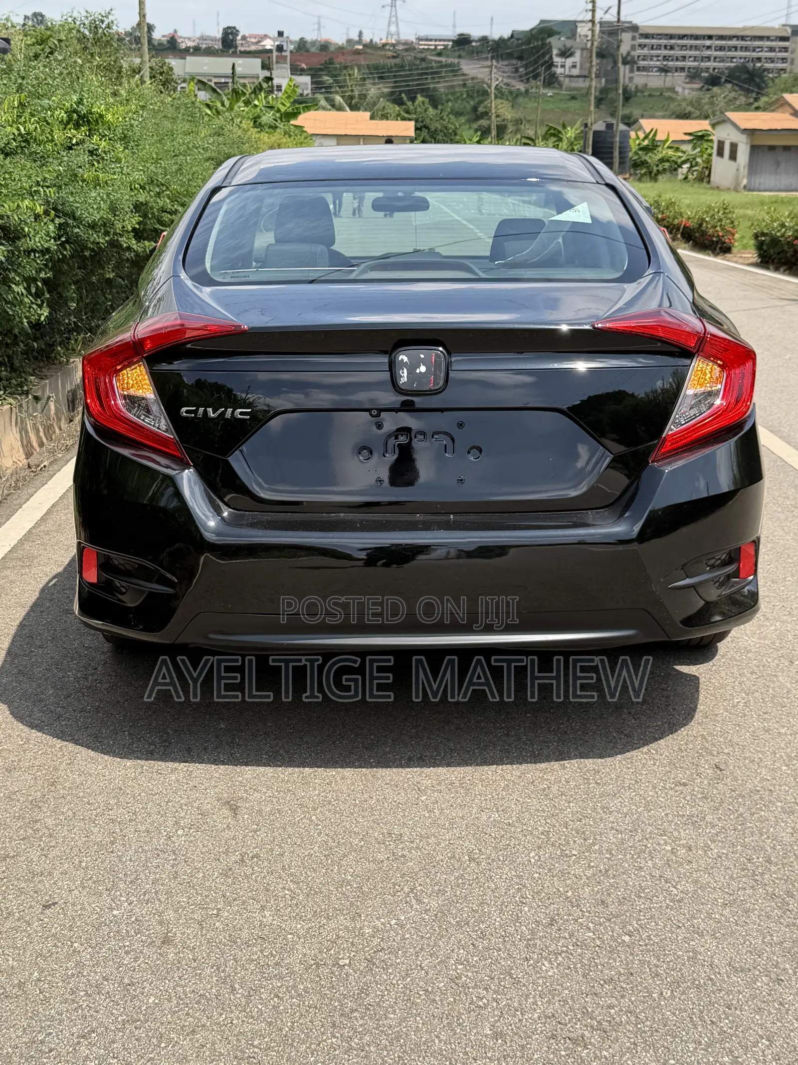 Honda Civic EX 4dr Sedan (1.5L 4cyl) 2016 Black