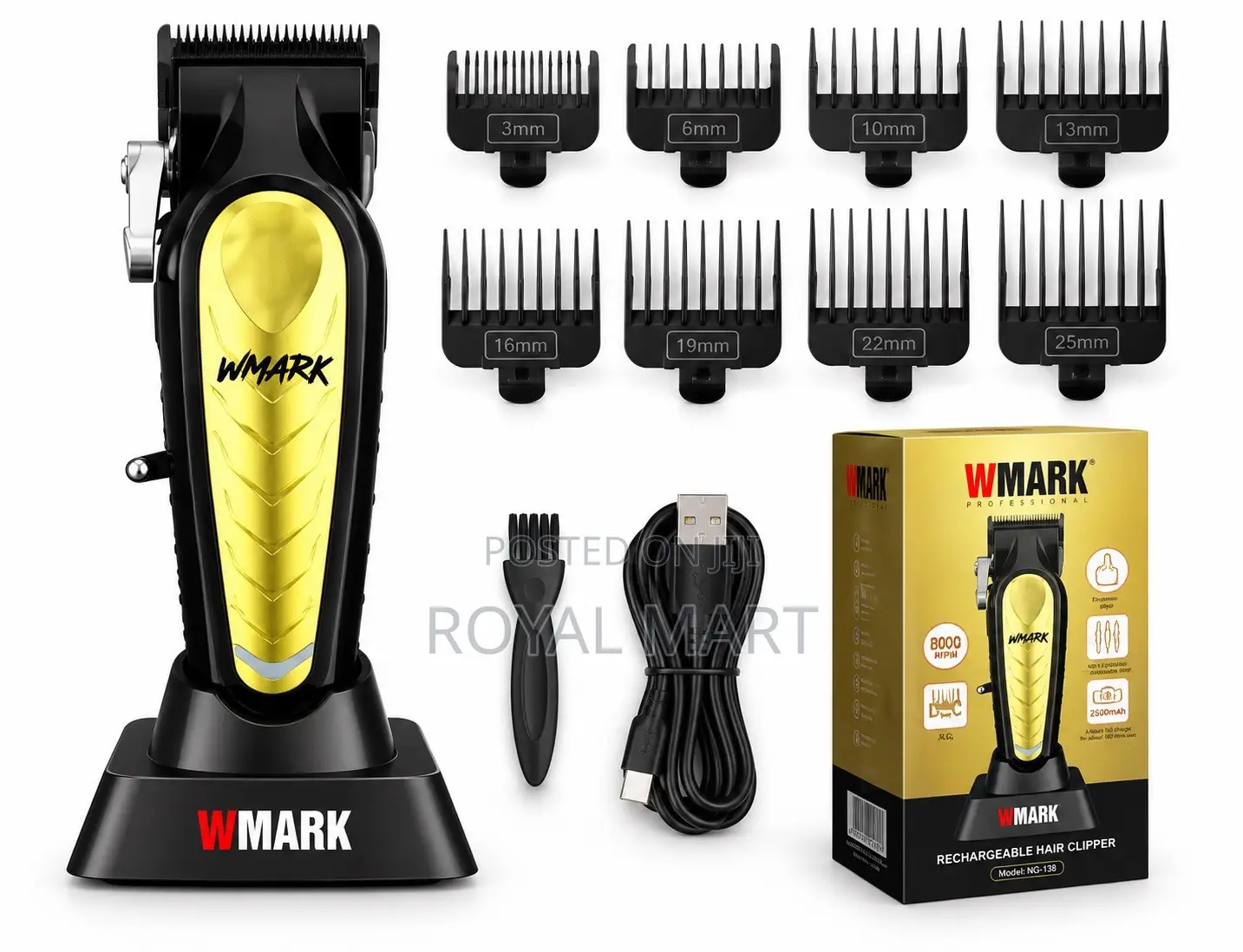 WMARK NG-138 Professional Hair Clipper