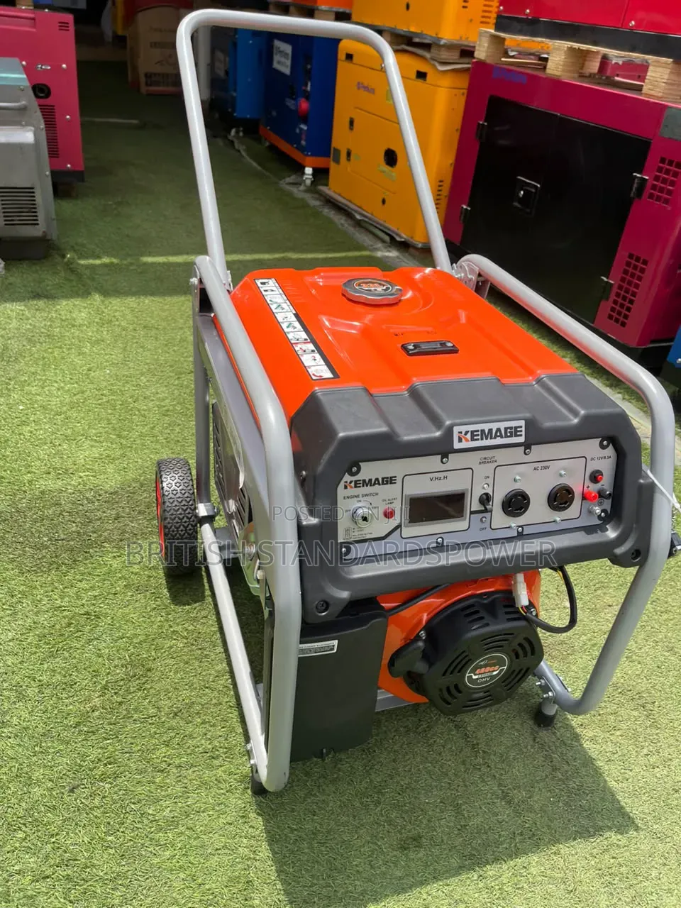 Remote Start Feature 12kva Kemage Generator