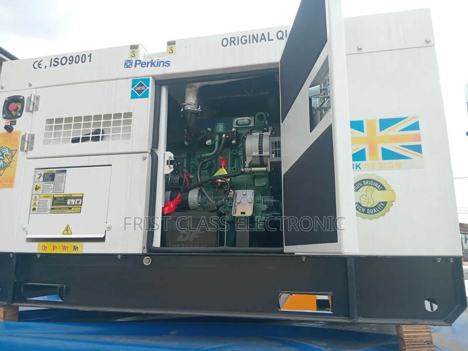 Perkins 22kVA Silent Diesel Generator – Powerful Backup for Homes Joy