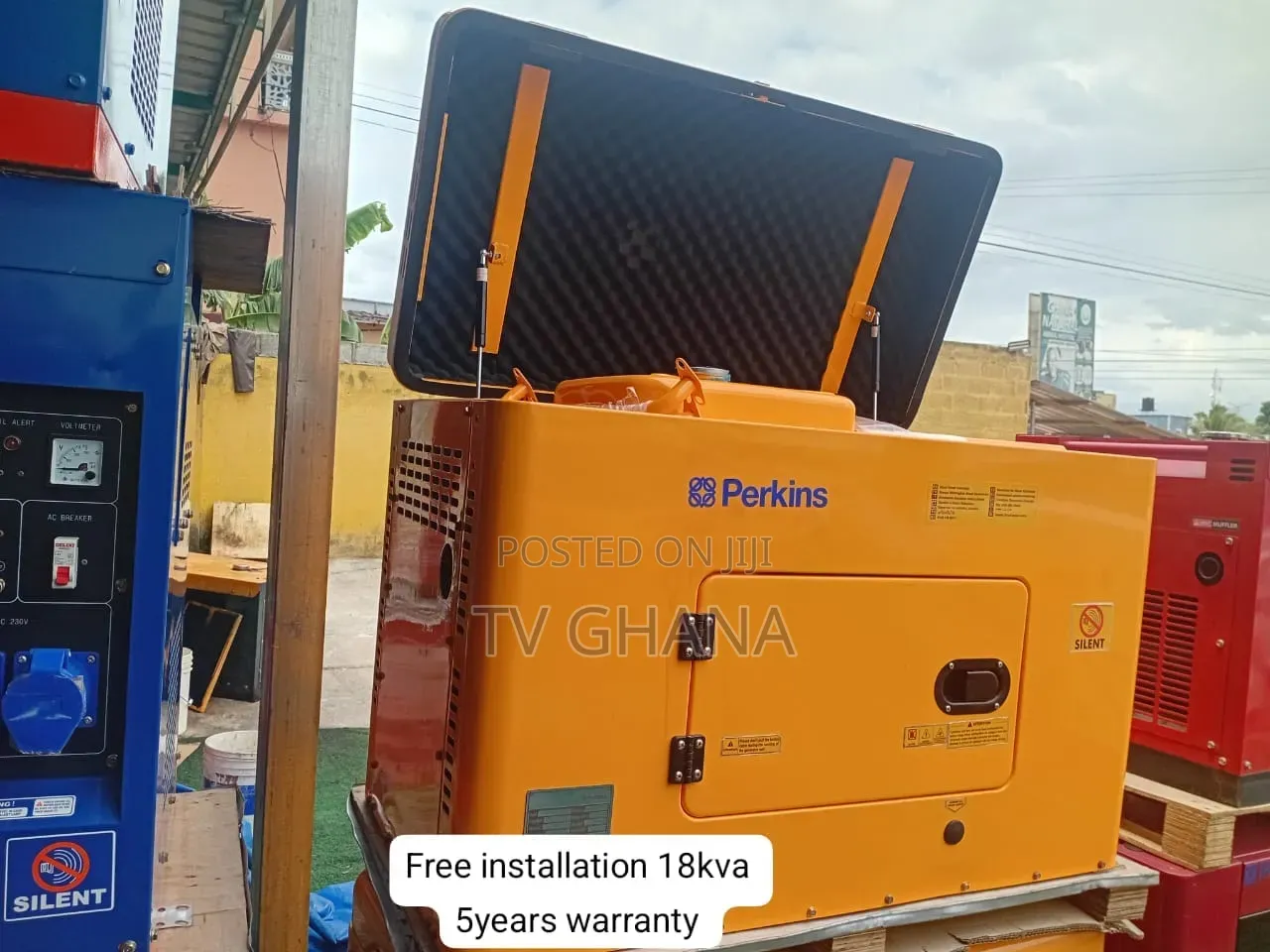 Perkins 18kVA Silent Diesel Generator – Heavy-Duty Performance18kva