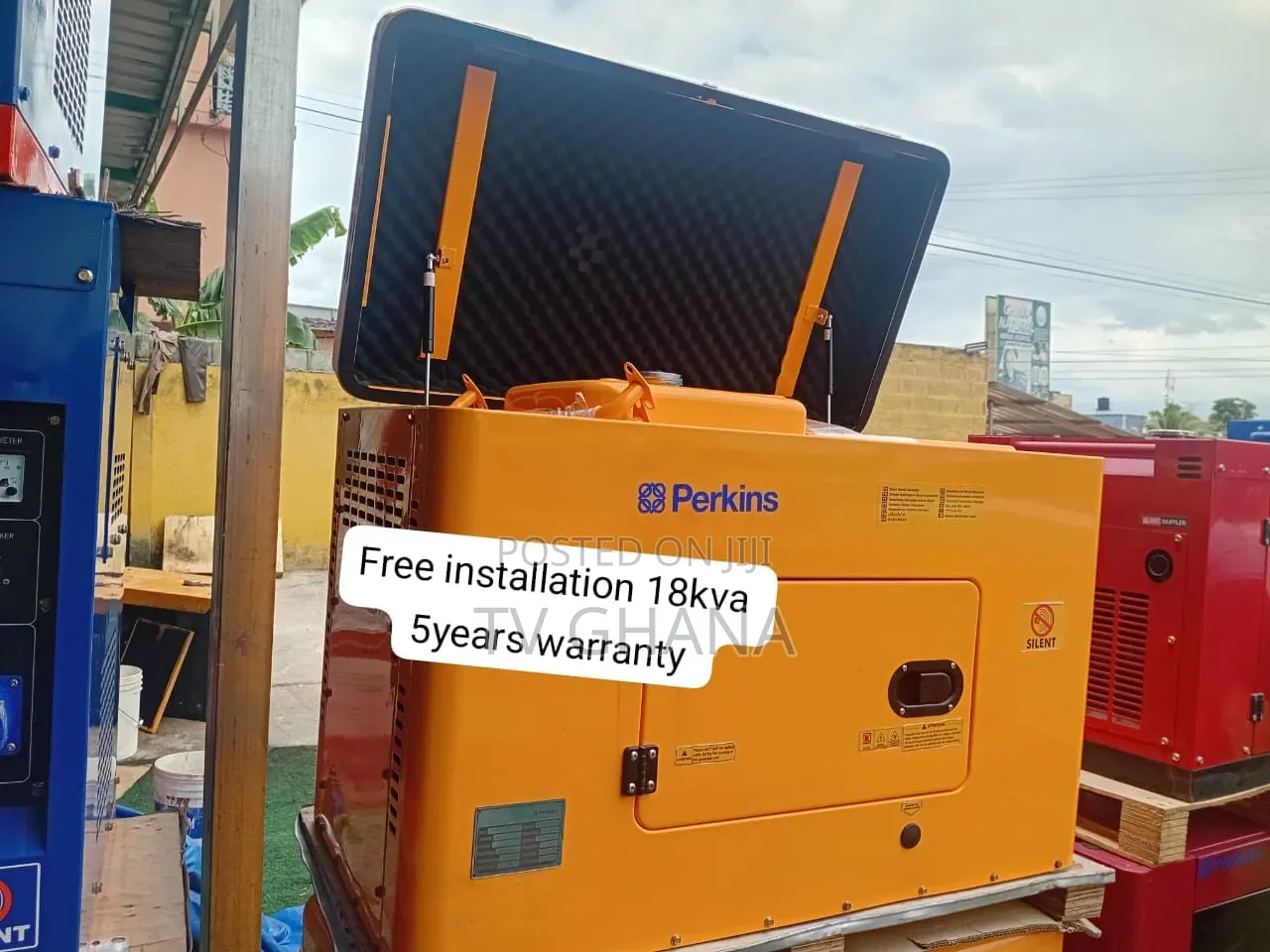 Perkins 18kVA Silent Diesel Generator – Heavy-Duty Performance18kva