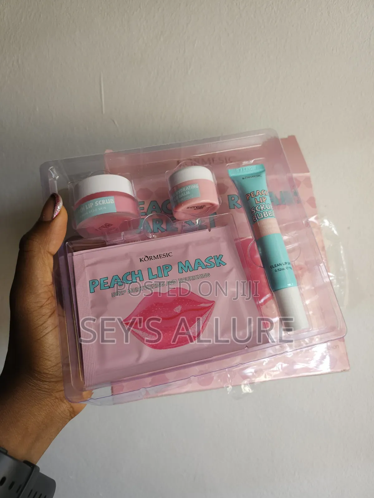 Peach Lip Care Set