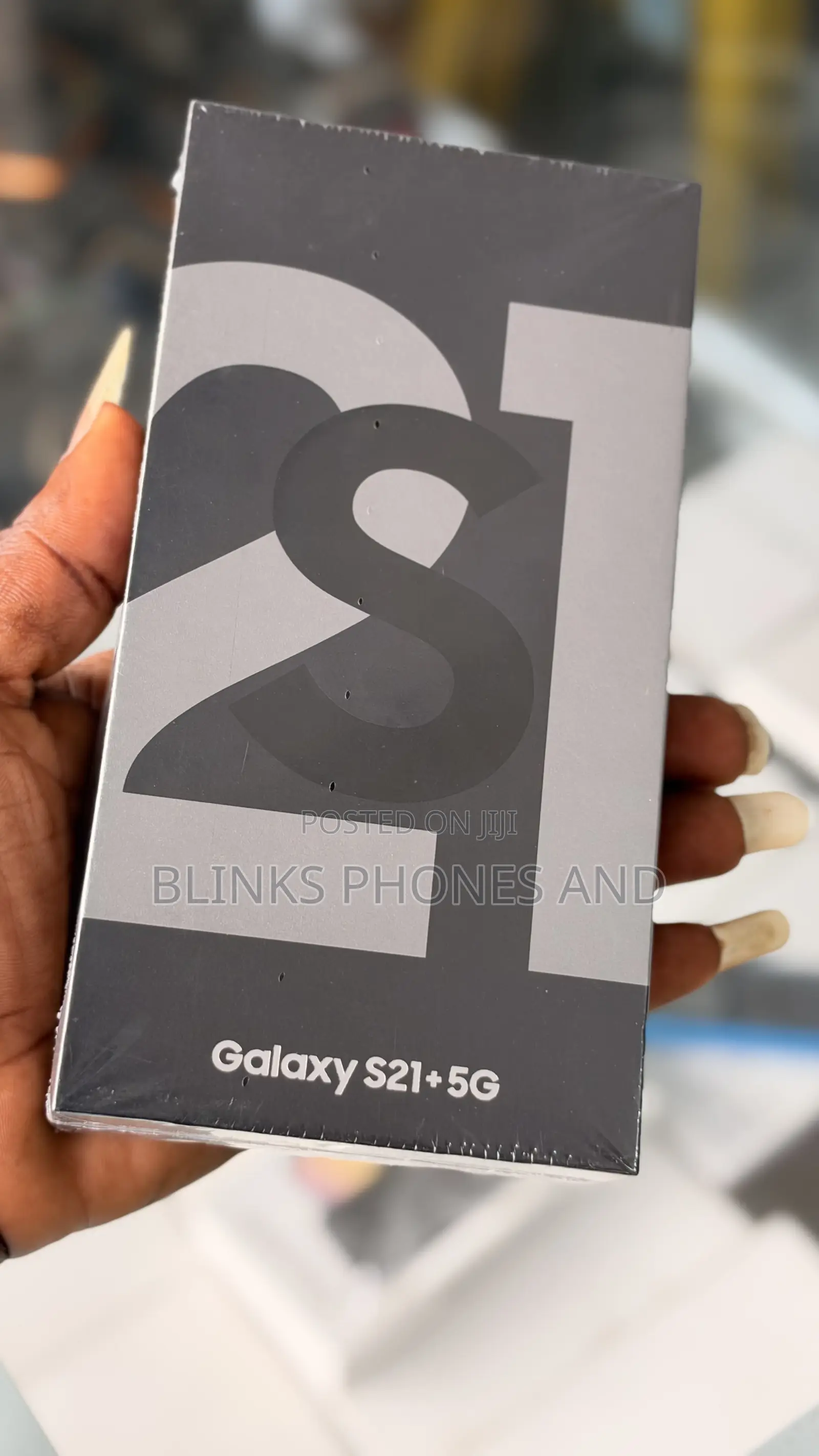 New Samsung Galaxy S21+ 5G 128 GB Black