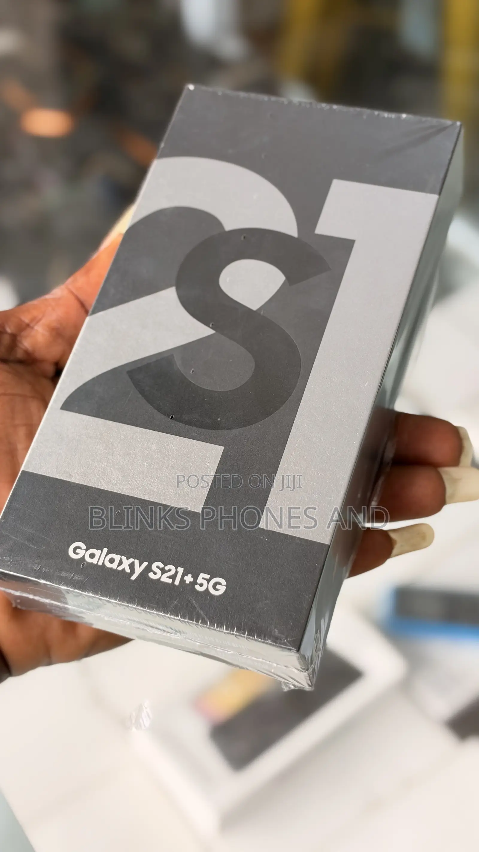 New Samsung Galaxy S21+ 5G 128 GB Black