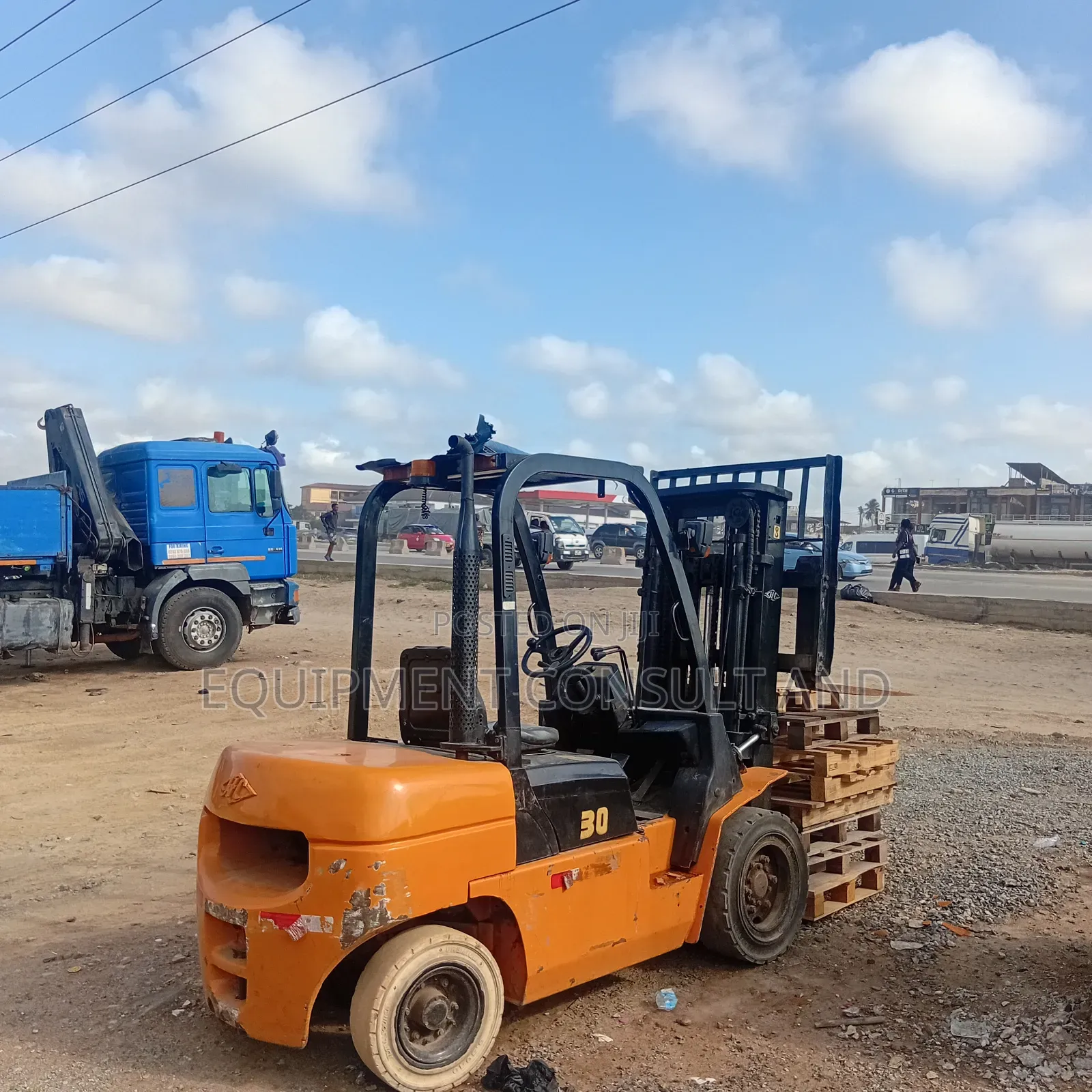3 Tone Forklift for Rent